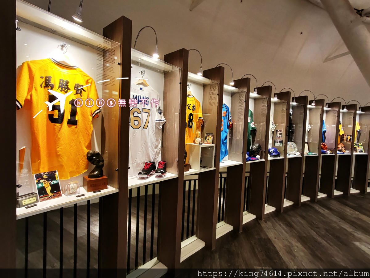 ［龍潭 景點］［棒球主題飯店］7F棒球名人堂