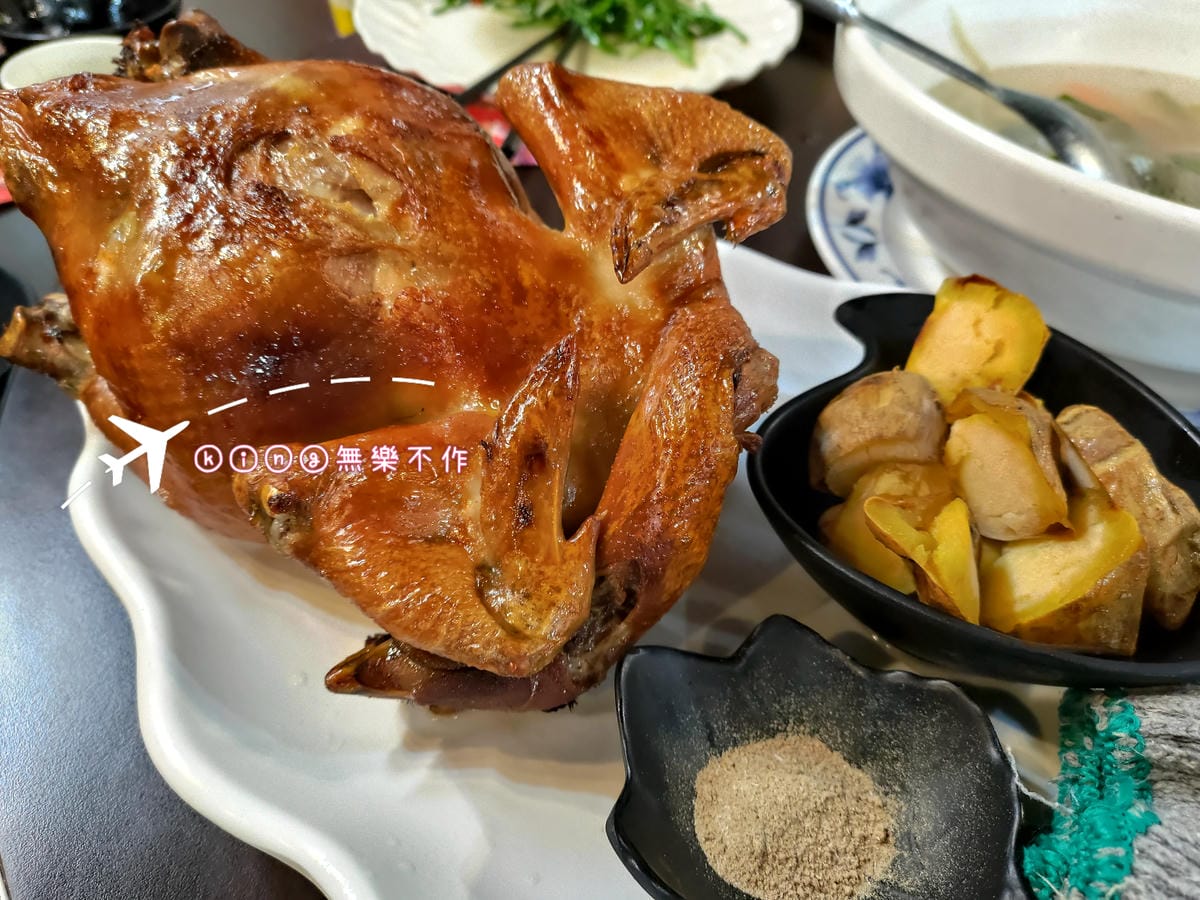 ［新北 美食］水甜食坊 | 近林口發電廠 | 油油亮亮烤全雞