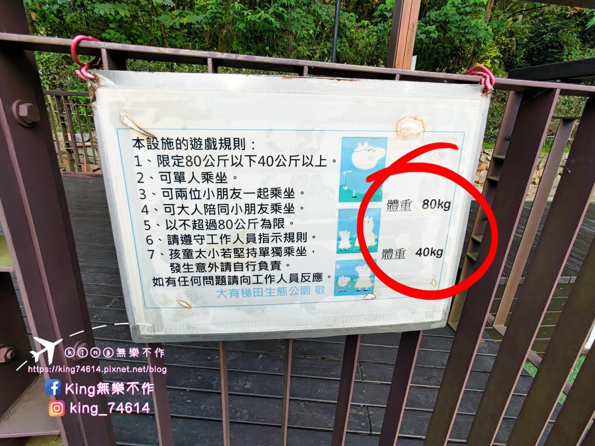 ［桃園 公園］大有梯田生態公園 | 勇闖九關挑戰體能極限 | 親子滑梯&溜索滑梯 | 遛小孩放電好去處