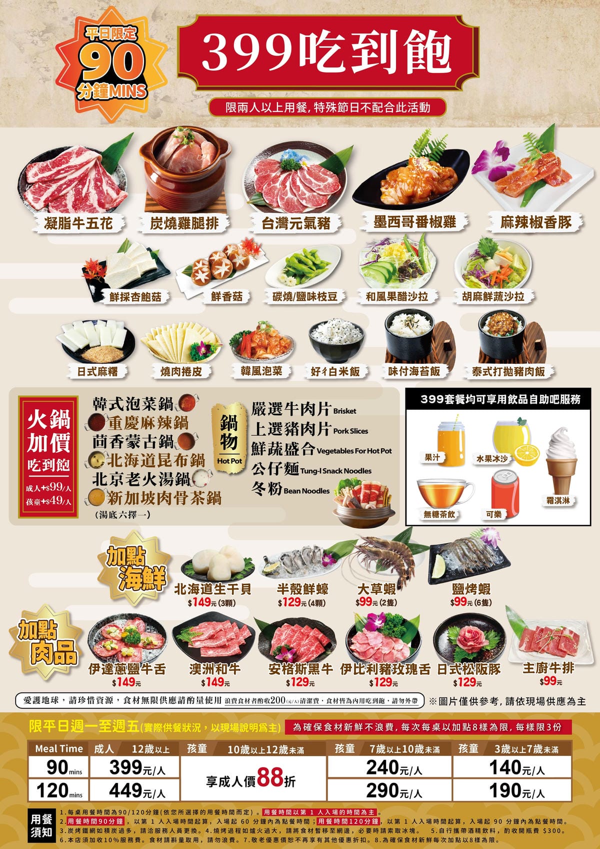［桃園 美食］極野宴燒肉專門店 | 🎉祝我生日快樂🎂 | 平日限定399吃到飽 |  桃園燒肉吃到飽🍢