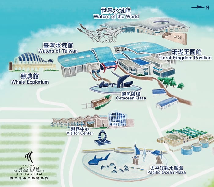 ［屏東 親子景點］國立海洋生物博物館 | 墾丁親子必玩推薦景