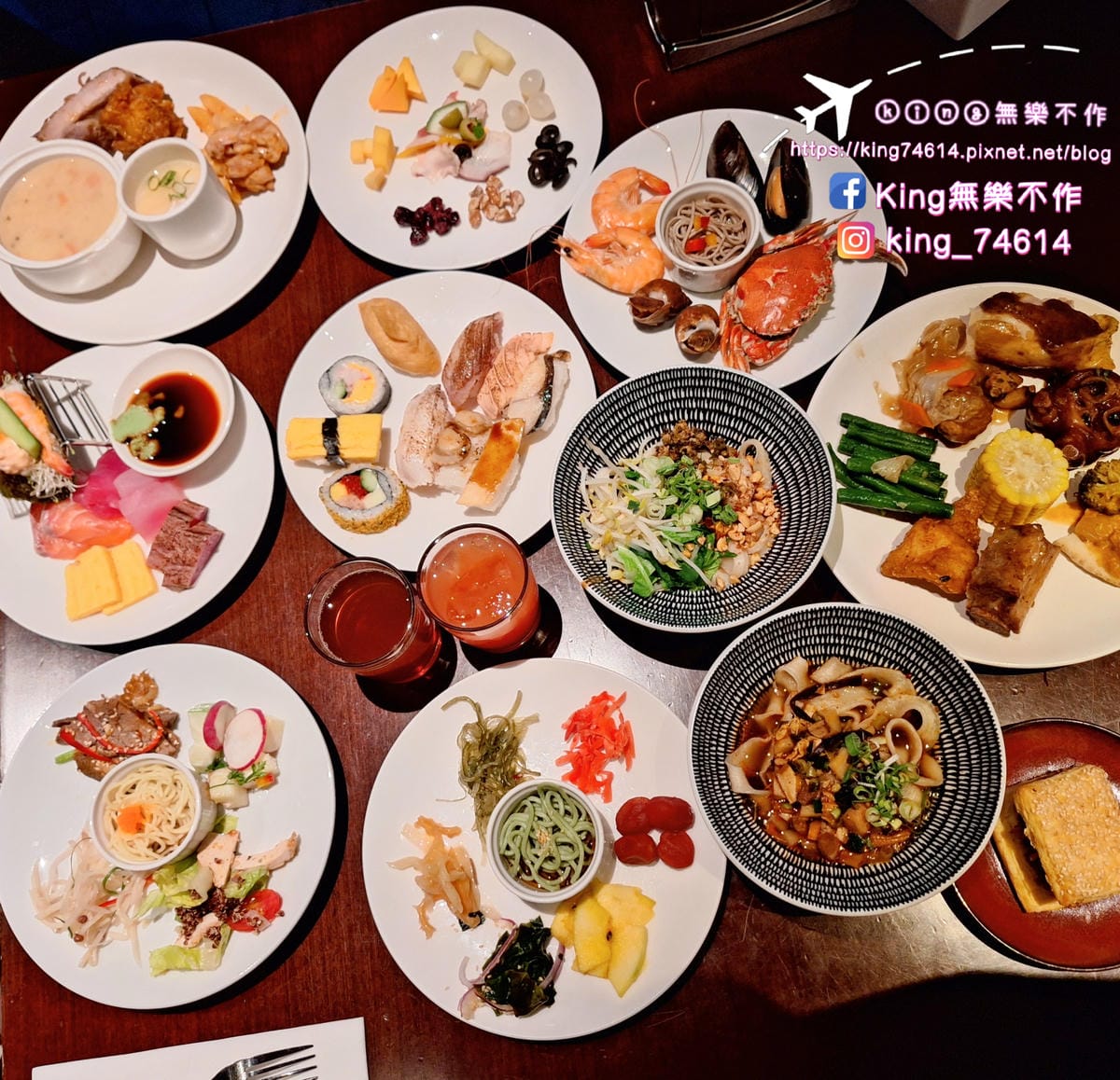 〔新北 美食〕50樓Café自助餐廳｜同步推出陝西特色麵食｜
