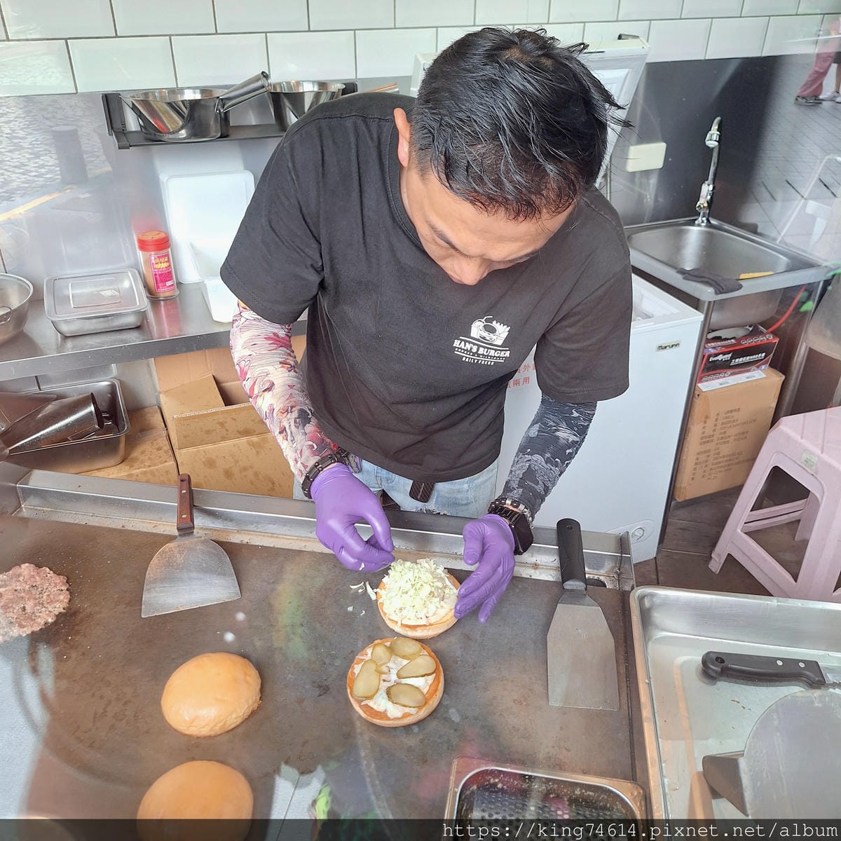 〔鶯歌 美食〕HAN's Burger｜鶯歌老街新亮點｜在藝