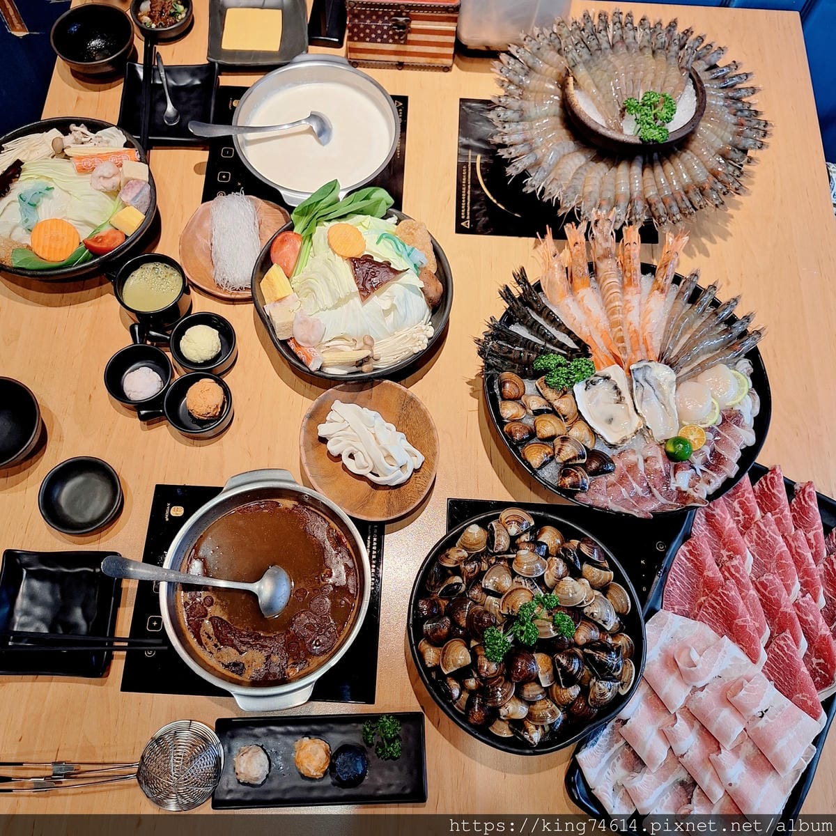 〔台北 美食〕樂野鍋物｜中永和火鍋激推👍｜雙人海陸餐一次滿足