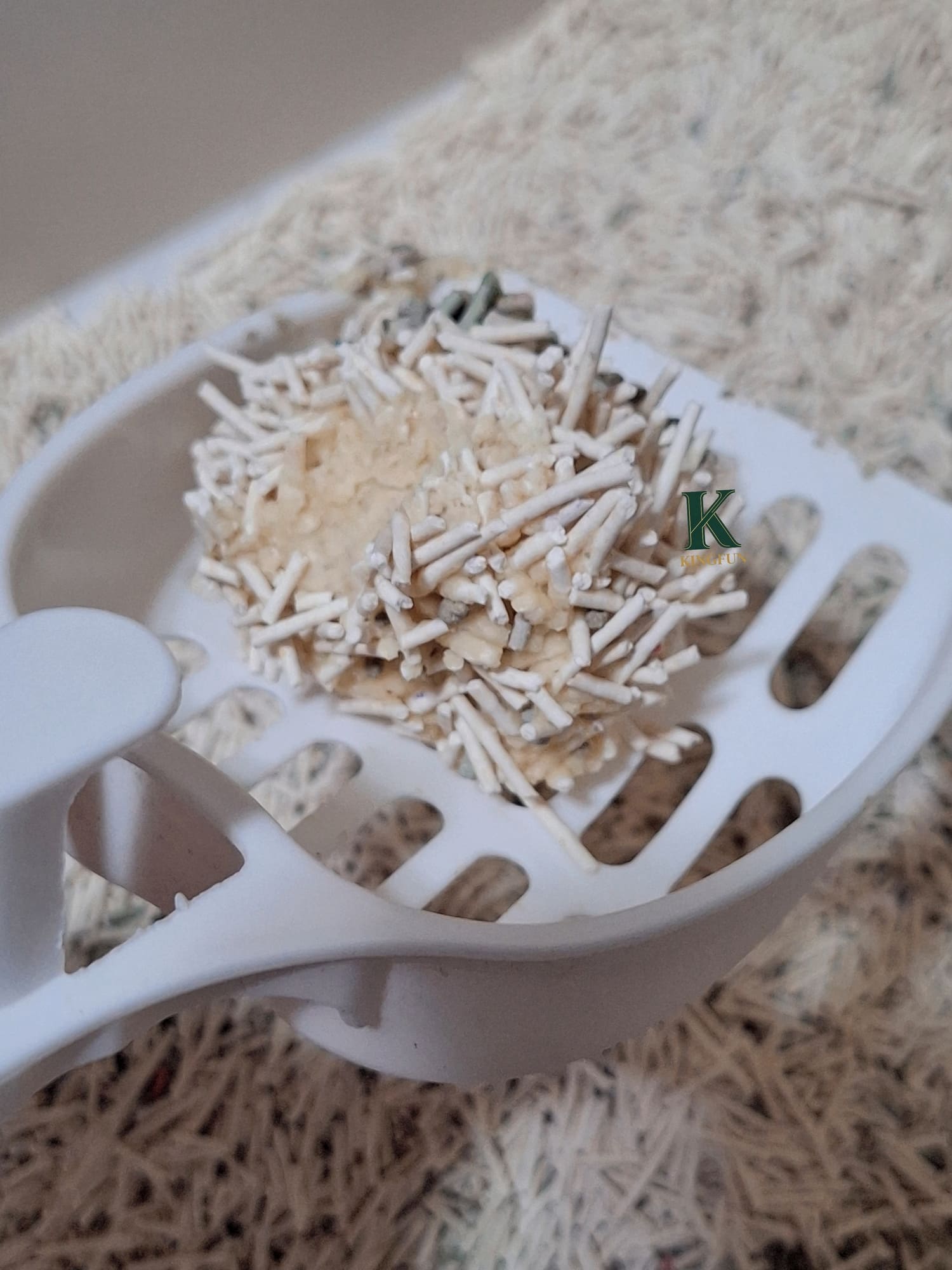 〔寵物 體驗〕森喵高級豆腐砂|低粉塵又好鏟?饅頭實測真的有感 - 第7張圖 〔寵物 體驗〕森喵高級豆腐砂|低粉塵又好鏟?饅頭實測真的有感