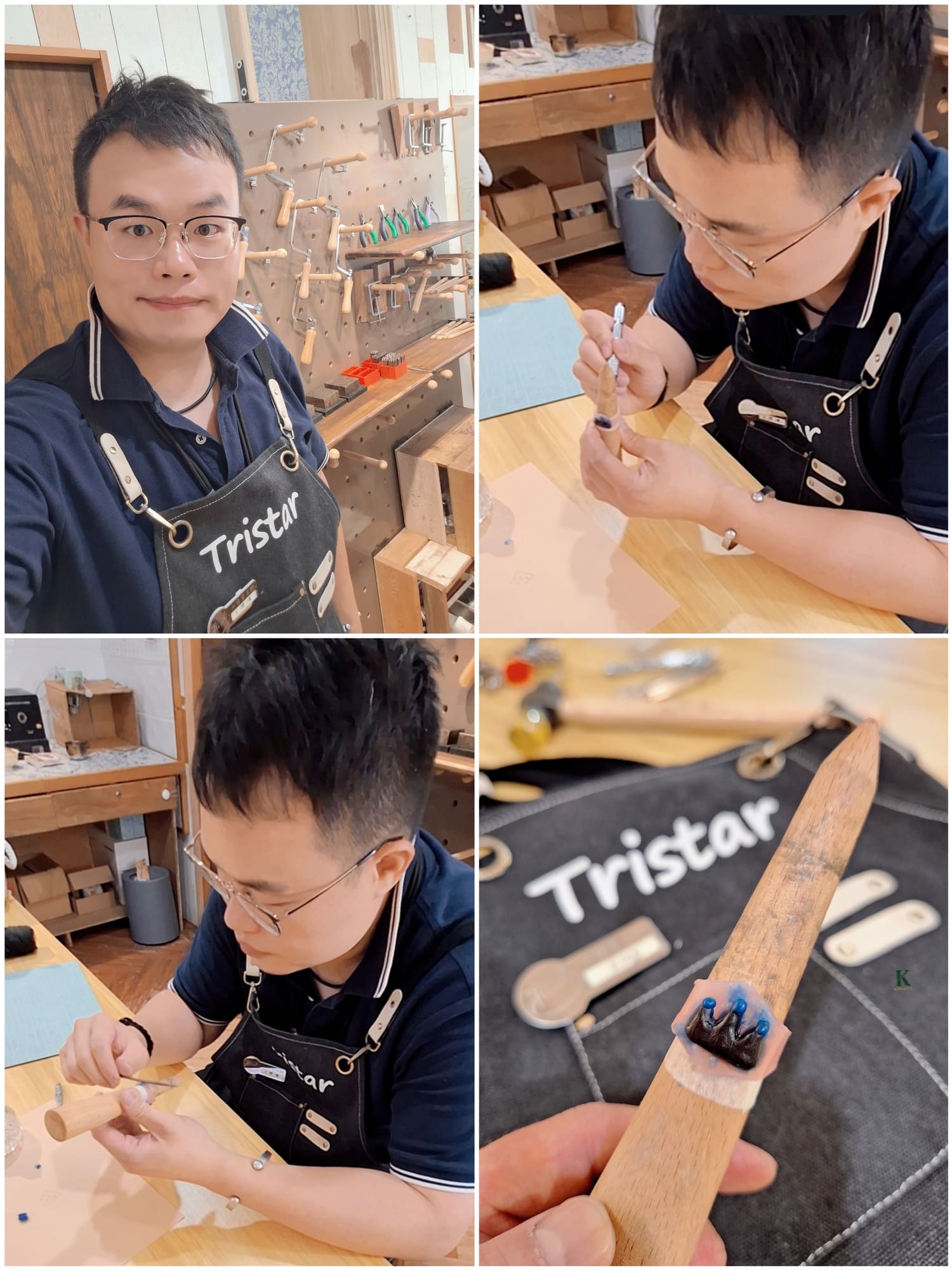 〔桃園 手作〕Tristar金工手作｜零基礎也能做飾品？蠟雕金工初體驗超有成就感！